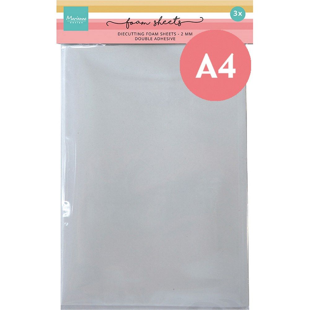 Marianne design • feuilles de mousse a4 blanc 2mm