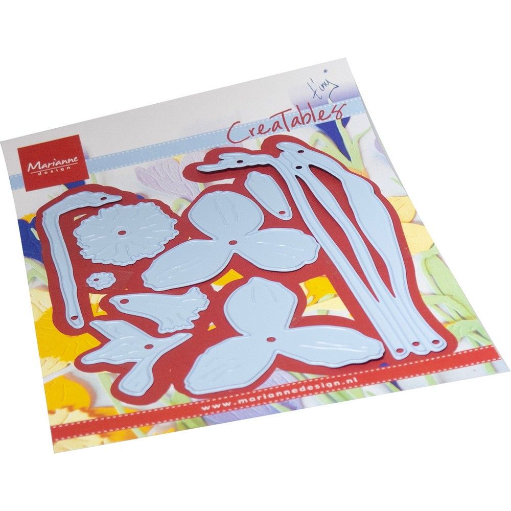 Marianne design • matrice de découpe créable Tiny's jonquille xl