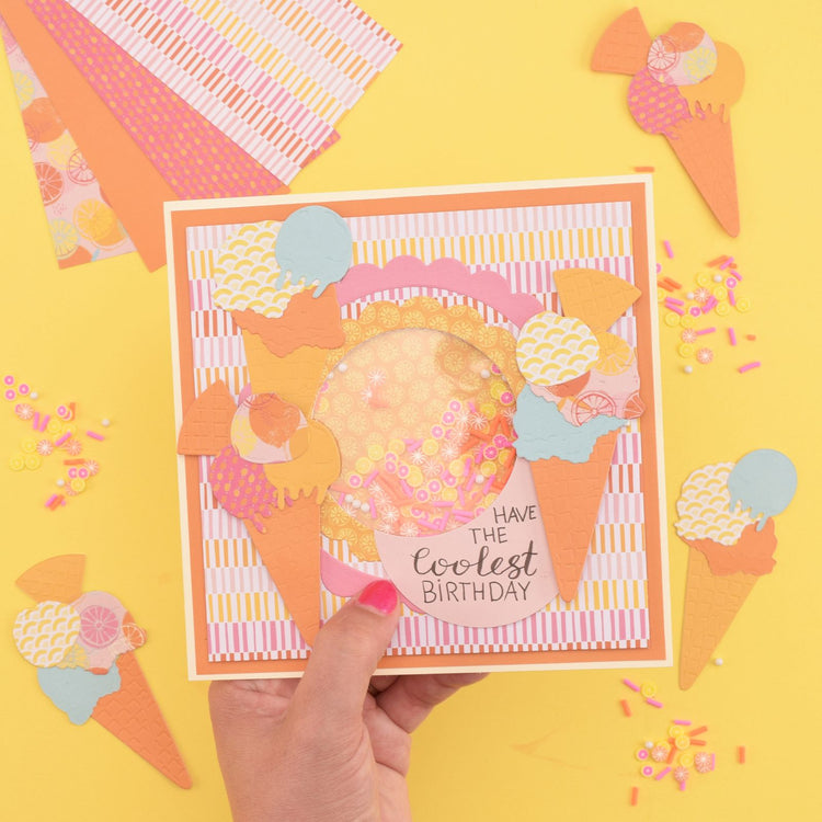 Marianne design • cercles festonnés créables