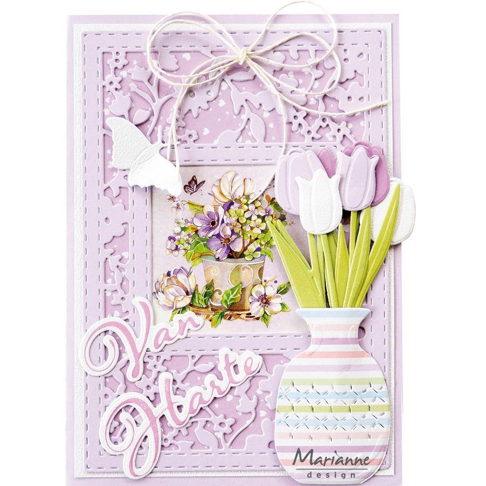 Marianne design • fleurs rectangulaires créatives