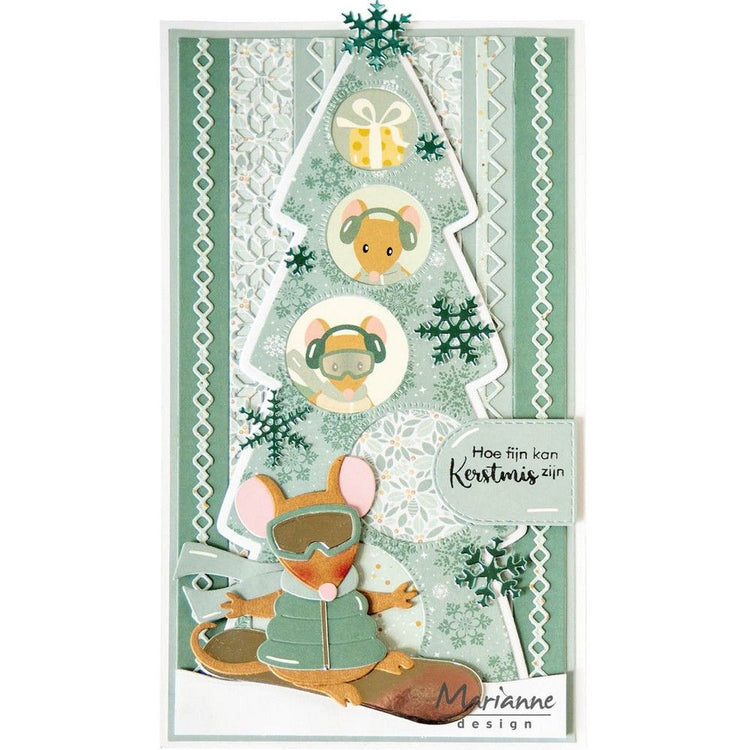 Marianne design • disposition créable du sapin de Noël