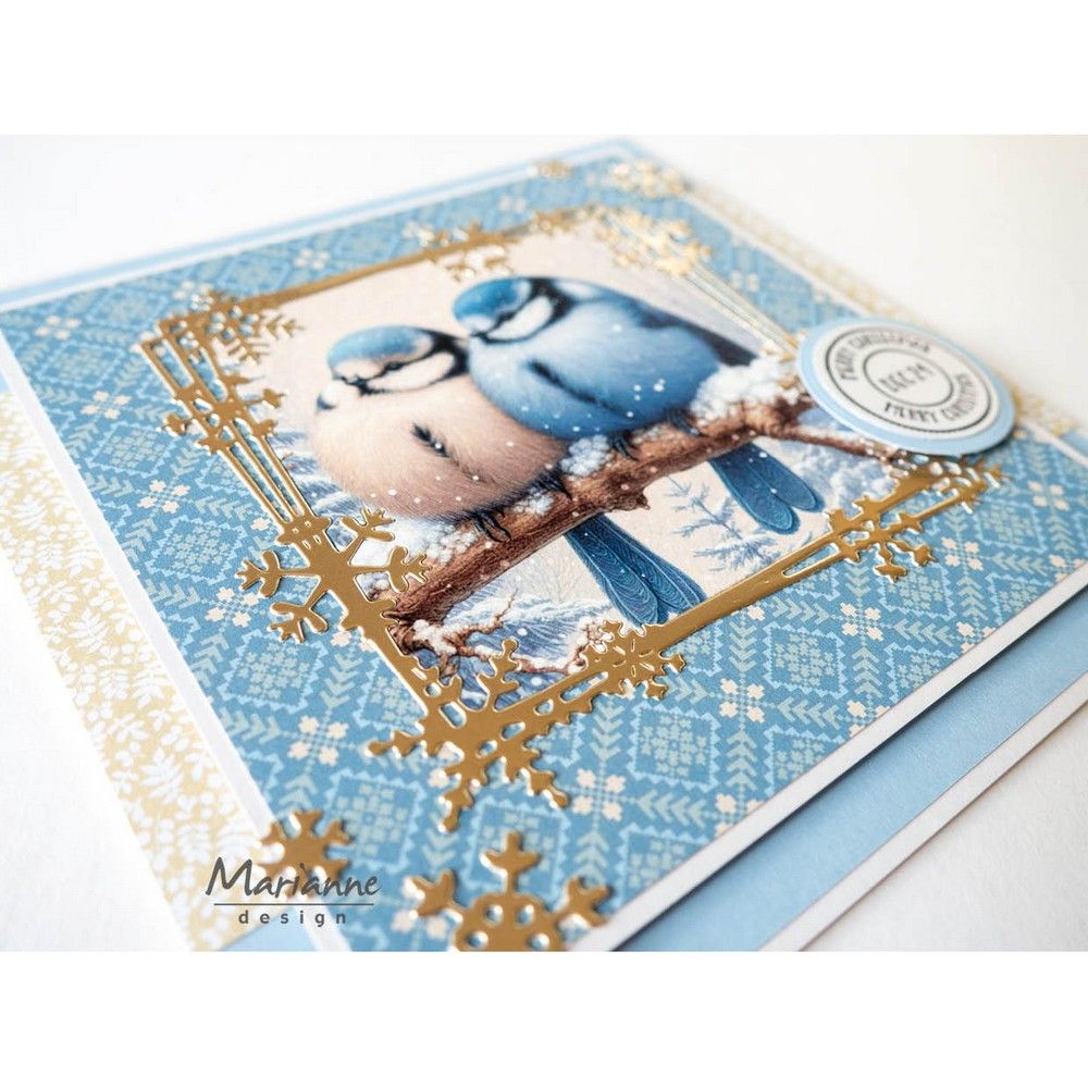 Marianne design • carré de cristaux de glace à créer