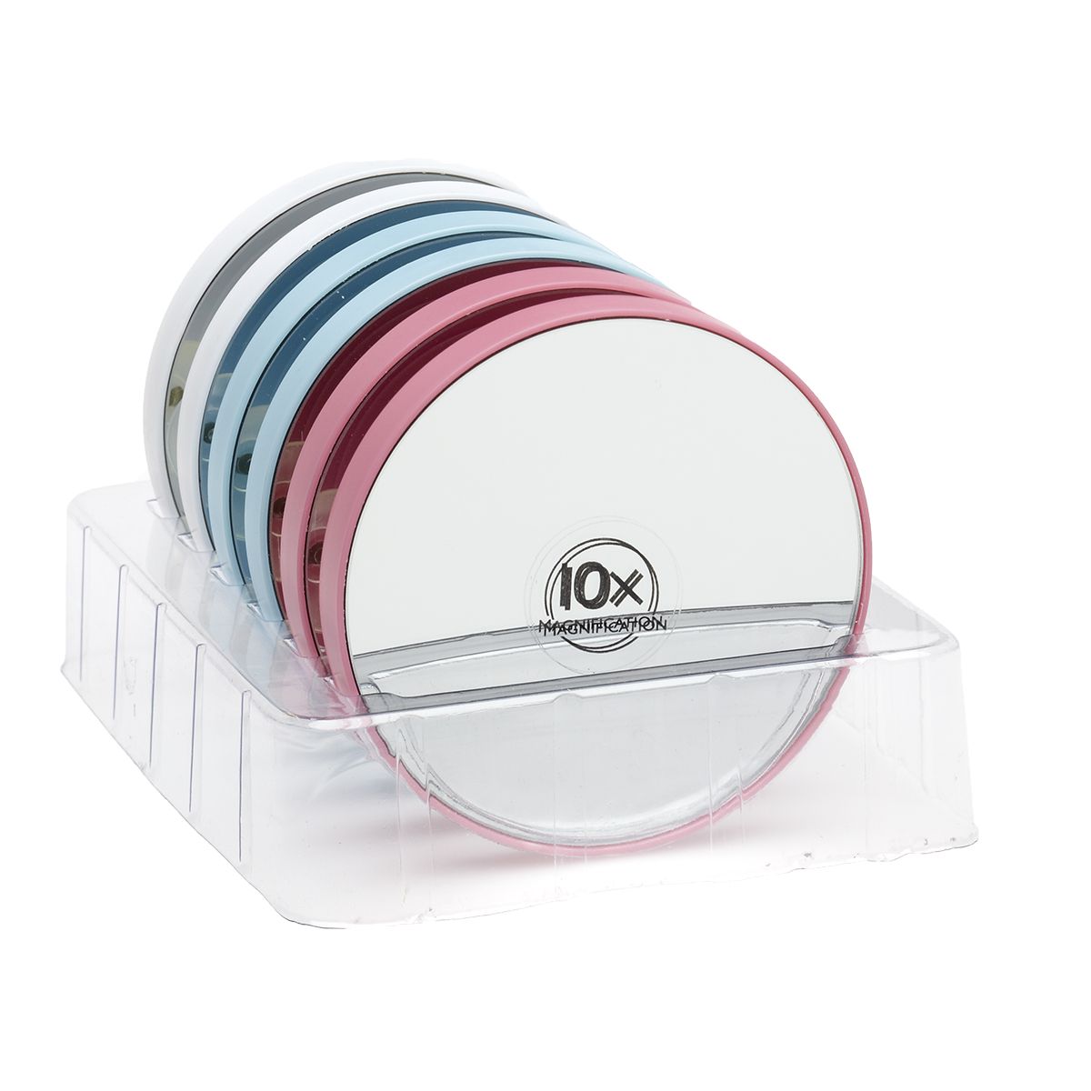 Miroir de salle de bain JVDL avec capuchon d'aspiration 10x Assorti magiquement