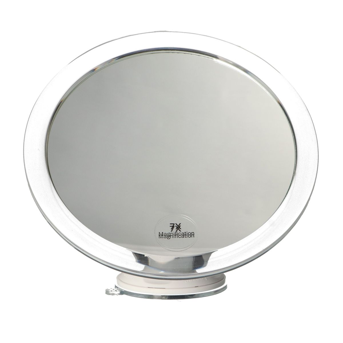 Miroir de salle de bain jvdl avec capuchon d'aspiration 7x grooting