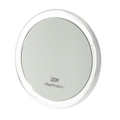 Miroir de salle de bain jvdl avec capuchons d'aspiration 10x grooting
