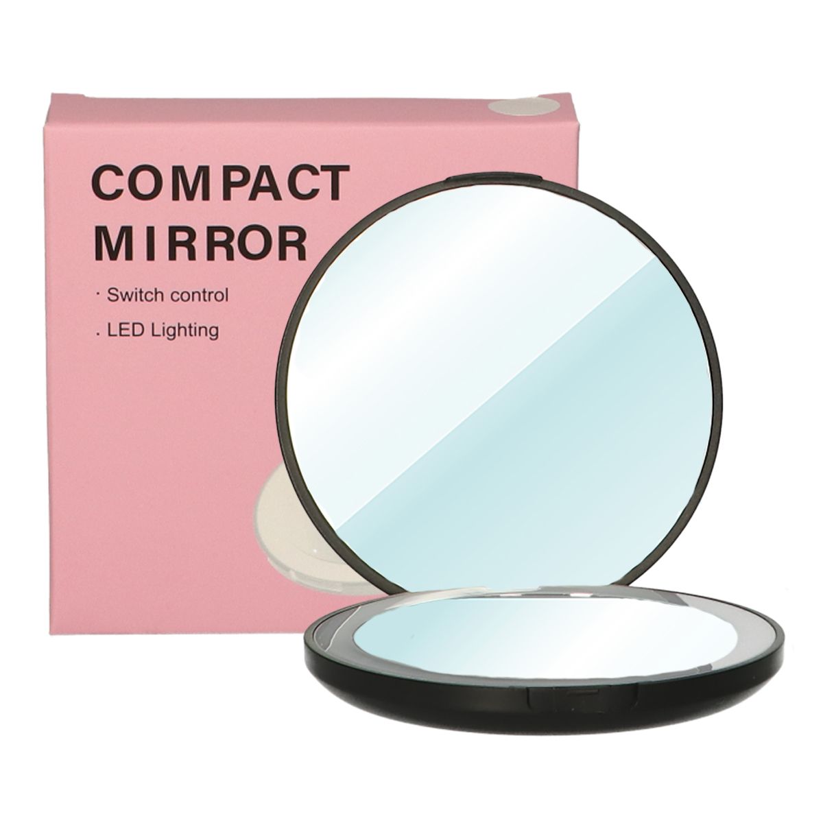 Miroir du sac compact JVDL autour de 5x grossissement avec LED