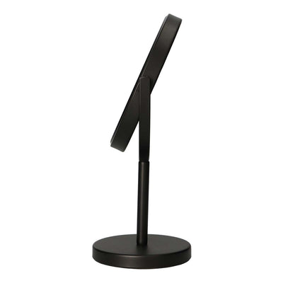 Miroir JVDL sur le pied Matt noir 30,5 cm 5x Magnification