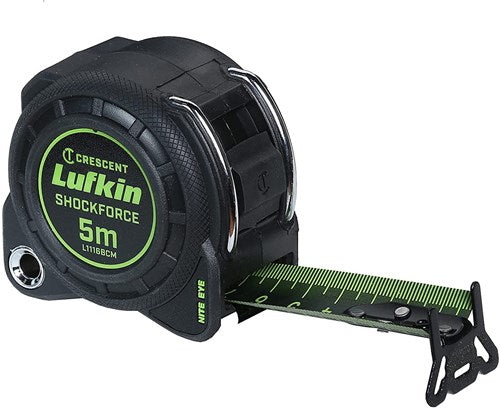 Lufkin ruban à mesurer Shockforce Nighteye 30mmx5m cminch - l1116bcm - l1116bcm