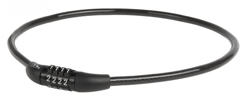 Combinaison de numéros de câble antivol 600 x 8 mm noir