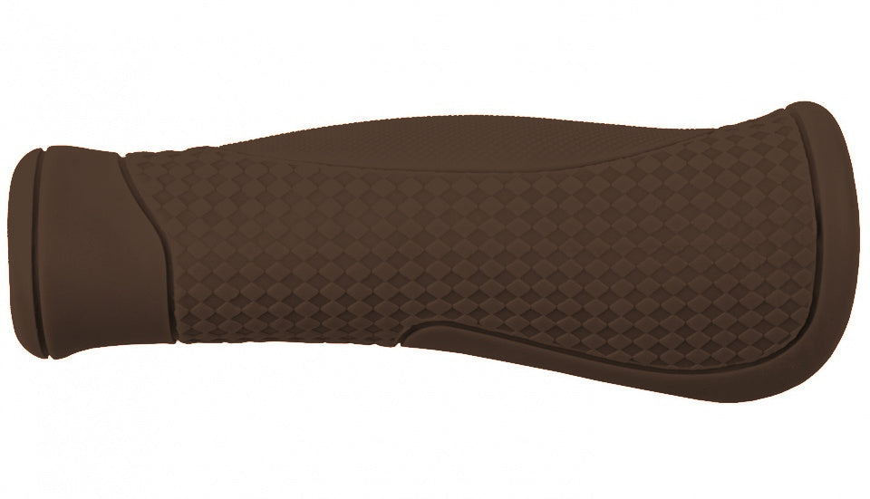 M-Wave Grips Cloud Base 13 cm caoutchouc marron