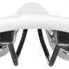 M-wave rivet race selle unisexe imitation cuir blanc