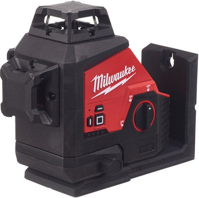 Milwaukee m12 3pl-0c | Laser tridimensionnel m12 avec 3 cercles laser verts 360° - 4933478103 - 4933478103