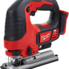 Corps de scie sauteuse à batterie Li-ion Milwaukee m18 bjs-0 18 V - poignée en D - sans balais | sans piles ni chargeur