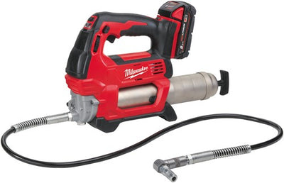 Milwaukee m18 gg-201c | pistolet graisseur à batterie (1x batterie 2.0ah + chargeur en étui) - 4933440490