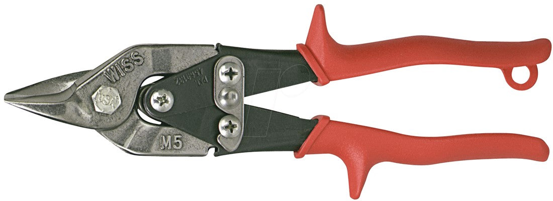 Ciseaux à métaux Wiss, coupe centrale, rouge, 233 mm - m5r - m5r