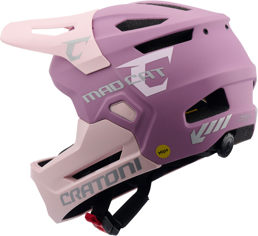 Cratoni madcat mips - casque intégral pour jeunes