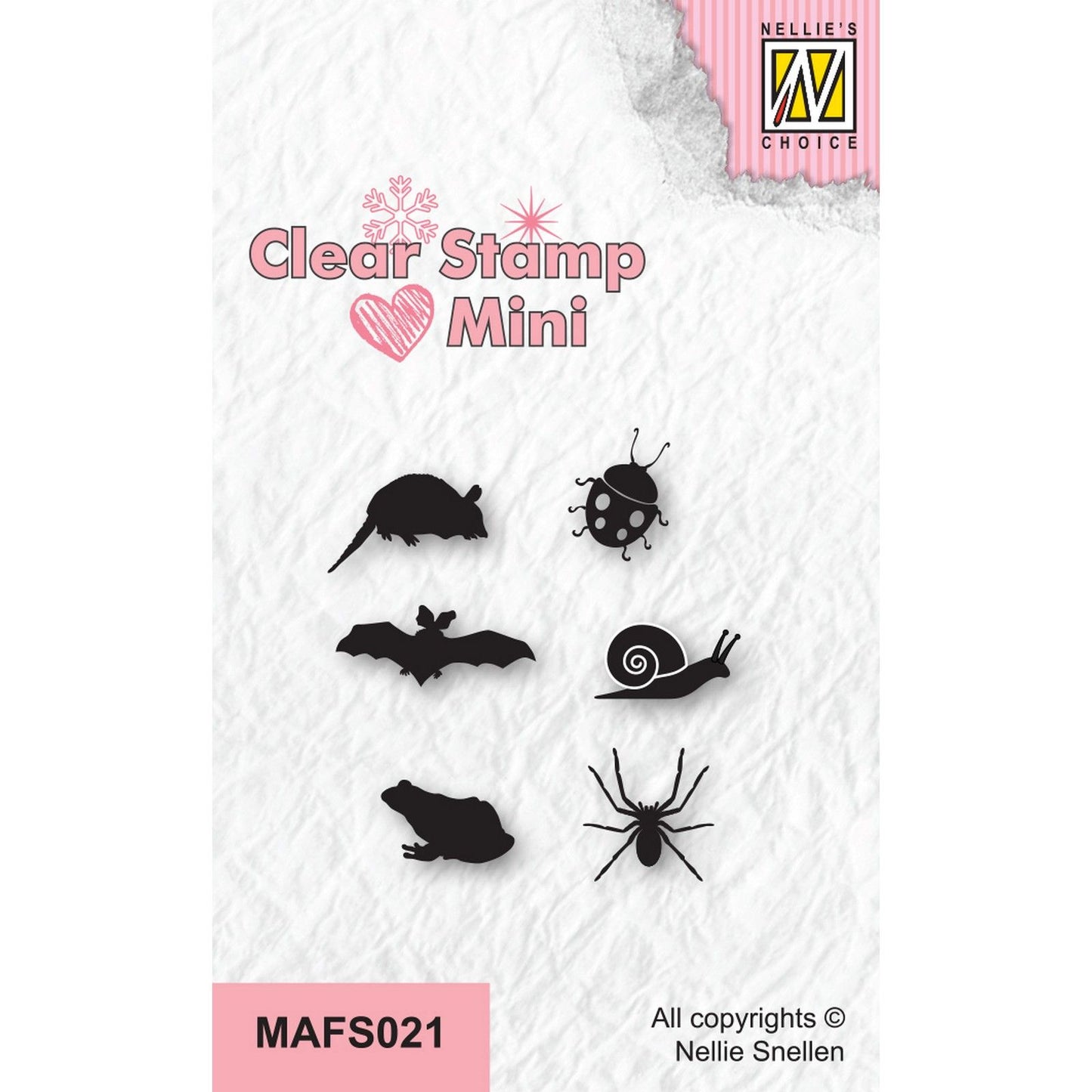 Le choix de Nellie • mini tampons transparents créatures-2