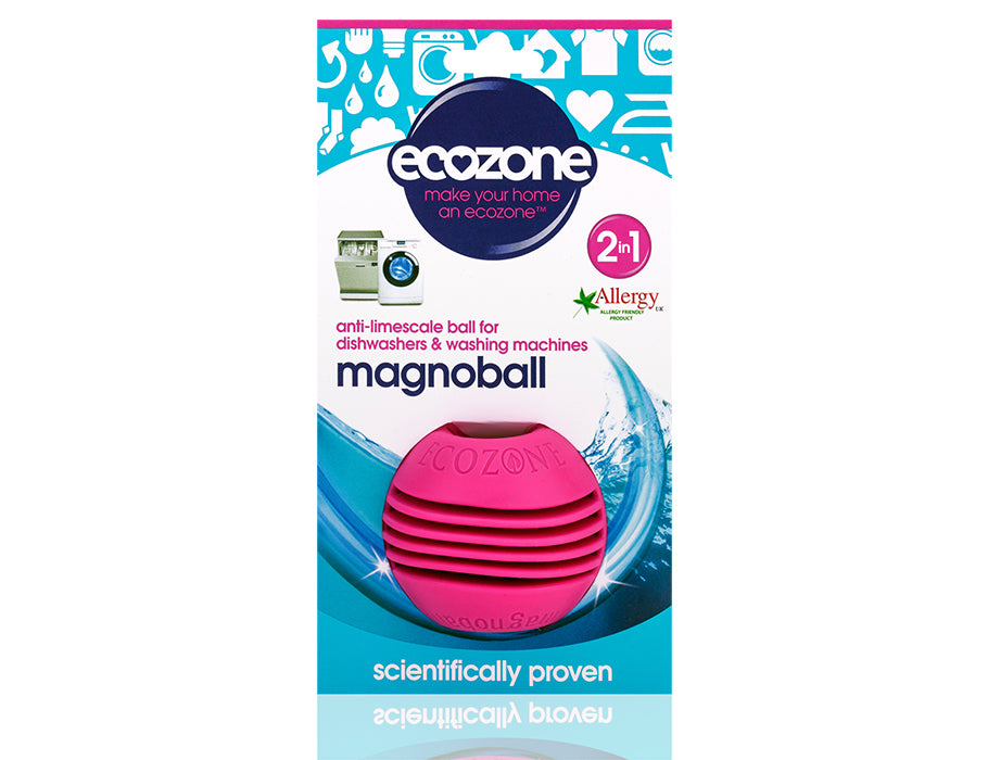 Machine à laver Ezozone Magnoball et descaler de lave-vaisselle