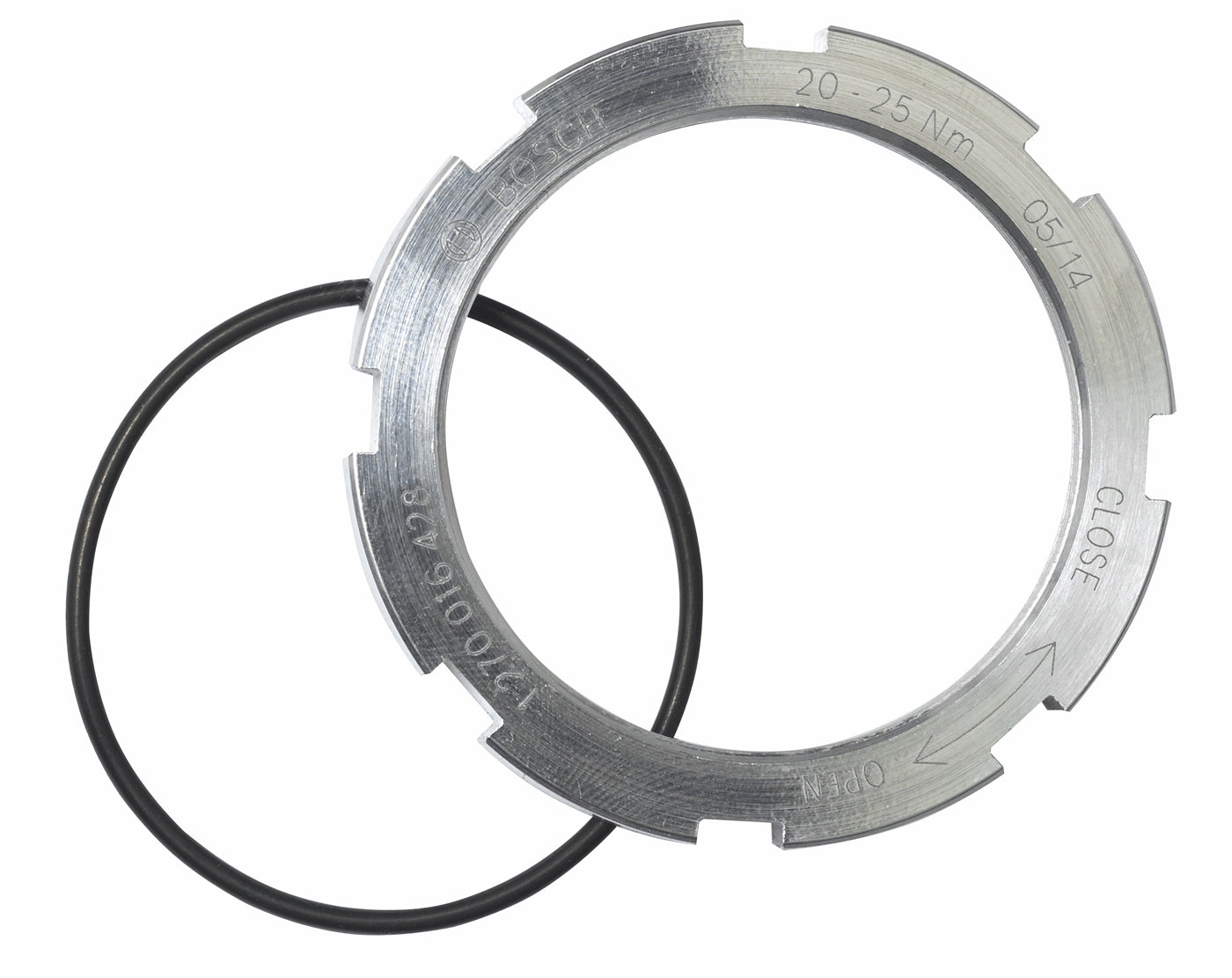 Anneau de verrouillage Bosch incl. joint torique pour montage plateau active performance