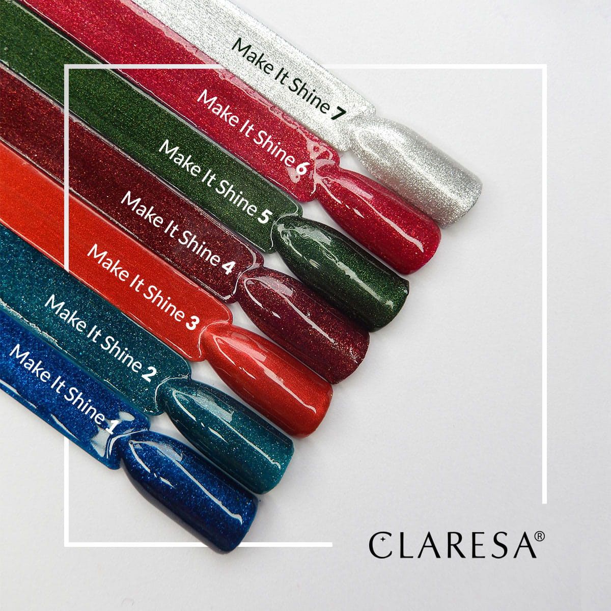 Claresa Claresa UV LED GELLAK 5ml Make It Shine 1
