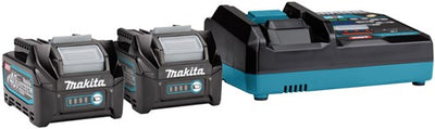 Kit de démarrage de batterie Makita xgt dc40ra 2xbl4025