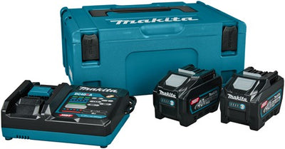 Makita191v35-5 | xgt kit de démarrage dc40ra 2x bl4050f | 40 V maximum | 5.0ah dans mbox-191v35-5