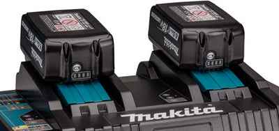 Accessoires Makita Kit de démarrage batterie li-ion 18v 198091-4 (4x bl1860b 6.0ah) + chargeur duo dc18rd dans mbox - 198091-4