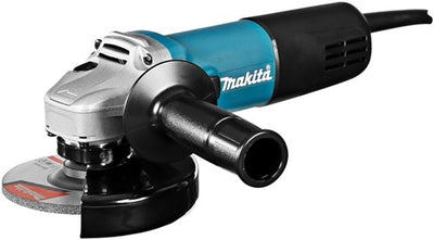Makita 9558hnrgk3 | meuleuse d'angle avec interrupteur de verrouillage | 230 V | 125 mm | dans un coffret en acier | y compris ensemble d'accessoires