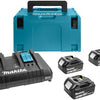 Makita kit de démarrage de batterie lxt dc18rd 4xbl1850b