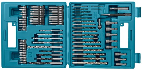 Jeu de forets et d'embouts de tournevis Makita, 75 pièces