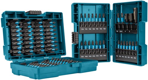 Jeu d'embouts de tournevis à percussion Makita, 90 pièces
