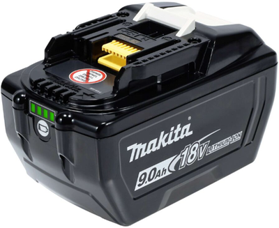 Makita accessoires batterie bl1890b 18v 9.0ah avec indicateur de batterie - 1915h4-0