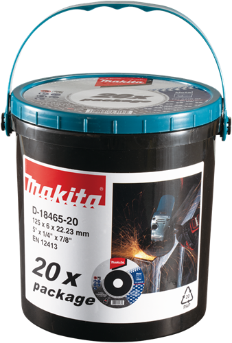 Makita accessoires disque de meulage acier - d-18465-20 d-18465-20