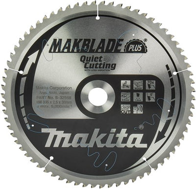 Makita accessoires lame de scie à tronçonner bois q c 305x30x2.5 70t 0g - b-32568
