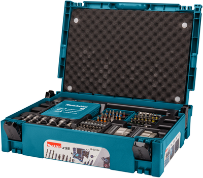 Accessoires Makita b-53154 | jeu d'embouts de forage et de tournevis | 98 pièces - b-53154