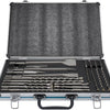Accessoires Makita b-64680 | jeu de burins pb4s sds+ | SDS-plus 17 pièces | en coffret aluminium - b-64680