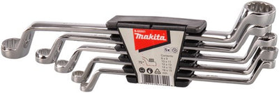 Accessoires Makita b-65551 | jeu de clés à anneau | 5 pièces - b-65551