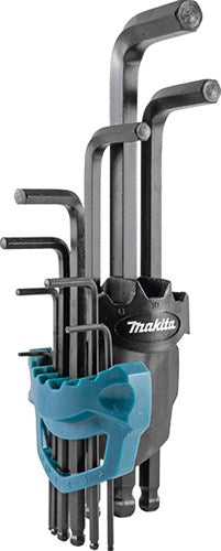 Makita jeu de clés hexagonales 9 pièces