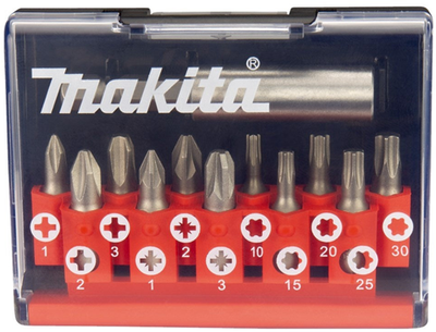 Ensemble d'embouts d'accessoires Makita | 12 pièces - d-31083
