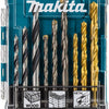 Makita accessoires jeu de forets pierre bois métal 9 pièces - d-71962