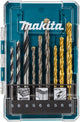Makita accessoires jeu de forets pierre bois métal 9 pièces - d-71962