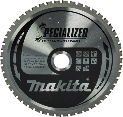 Accessoires Makita lame de scie circulaire panneau sandwich | spécialisé 235x30x2.2 50t 0g - b-33582 - b-33582