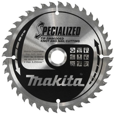 Makita accessoires lame de scie circulaire tipe 235x30x2,3 48t 18g - b-09519