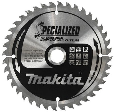 Makita accessoires lame de scie circulaire tipe 235x30x2,3 48t 18g - b-09519