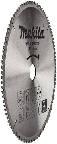 Accessoires Makita d-65654 lame de scie transversale | matériaux divers | 260x30x2,6 | 100 tonnes | 5g-d-65654