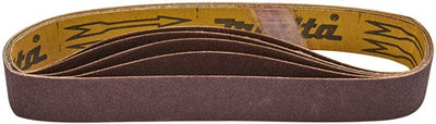 Accessoires Makita d-67094 | bande abrasive | 533x30mm | k100 rouge | 5 pièces - d-67094