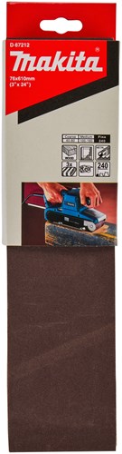 Accessoires Makita d-67212 | bande abrasive | enregistrer k240 | 76x610 | 3 pièces - d-67212