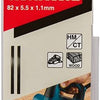 Accessoires Makita d-70823 | burins interchangeables hm 82mm | 2 pièces - d-70823