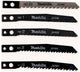 Makita accessoires lame de scie sauteuse assorties - a-86882
