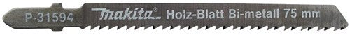 Accessoires Makita lame de scie sauteuse hc12bi - t101bf | 5 pièces - p-31594